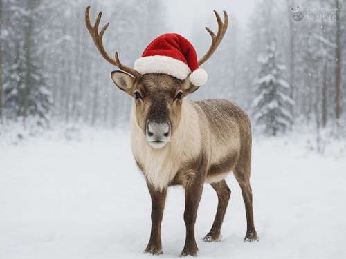 Weihnachts-Rentier