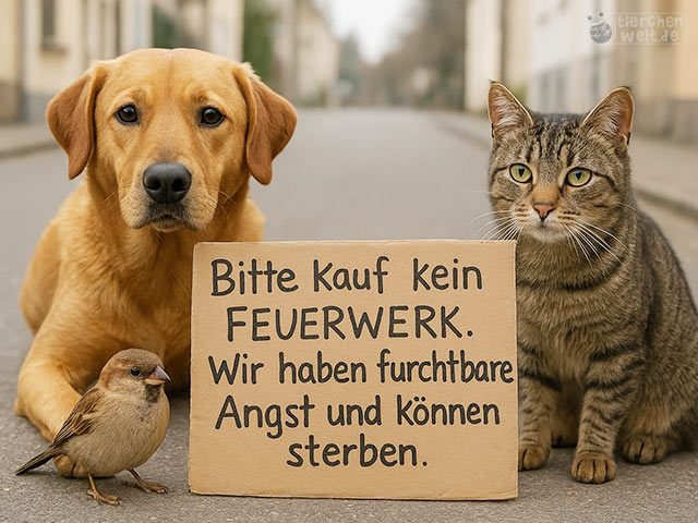 Ein friedliches Silvester für alle Tiere!