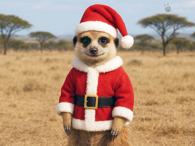 Weihnachts-Erdmännchen