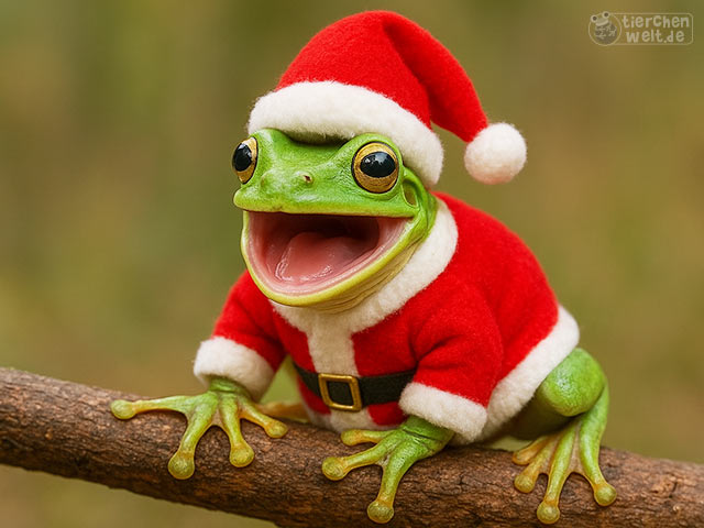 Weihnachts-Laubfrosch