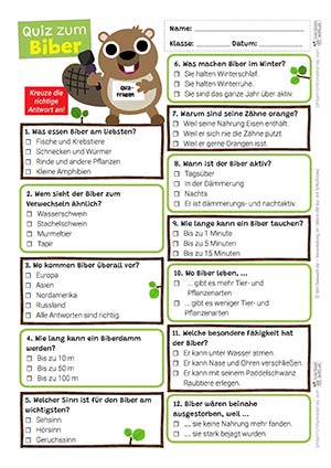 Biber Quiz