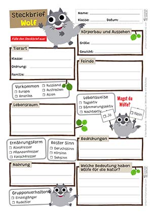 Wolf Steckbrief